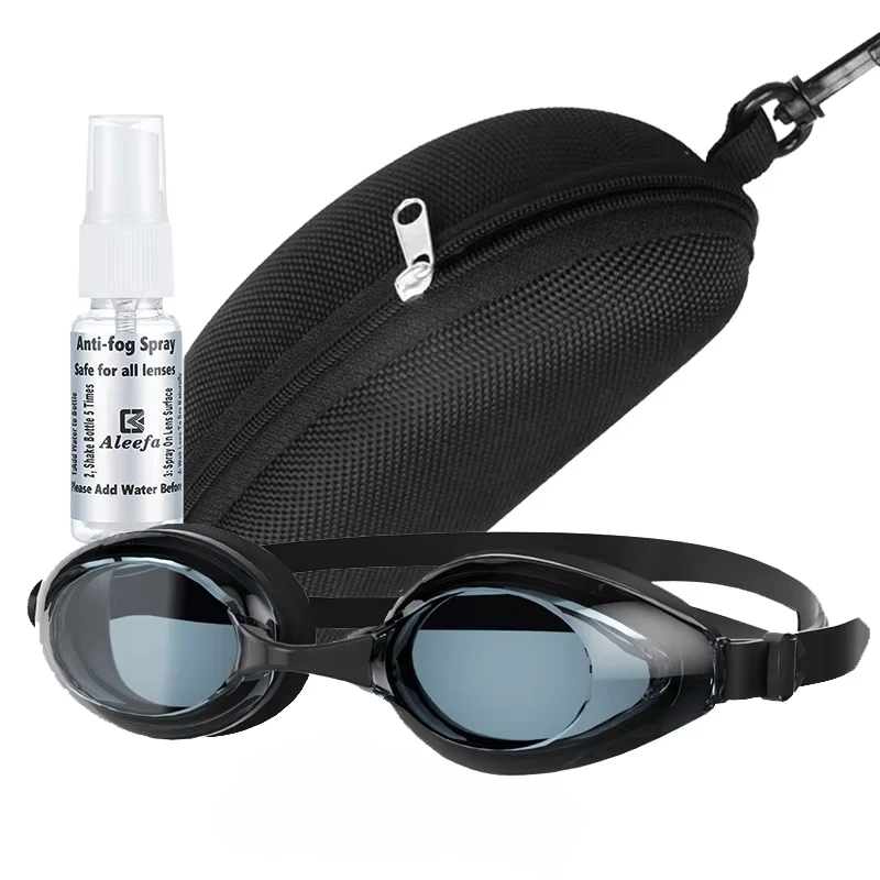 Swimming Goggles Anti-Fog & Leak-Proof Nearsighted Swimming Goggles for Adults Prescription Swim Glasses Unisex Myopia Swim Gear Glasses