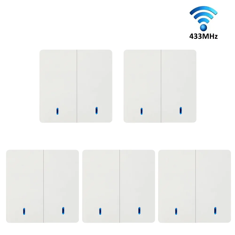 5 PCS 2gang