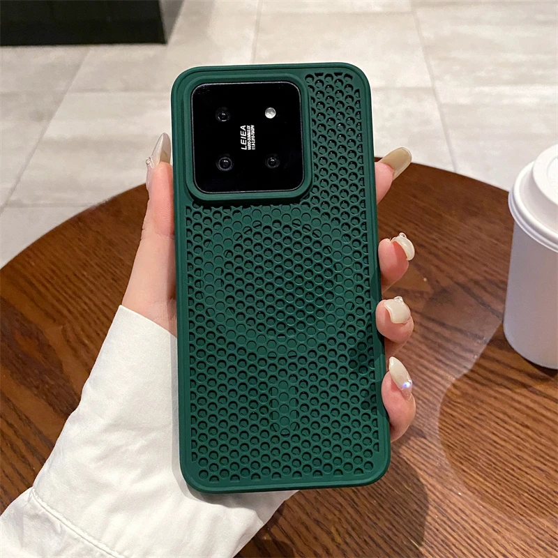 Luxury Heat Dissipation Magnetic Breathable Cooling Mesh Hard Cover