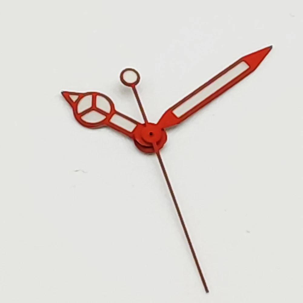 Watch Accessories 9-color Watch Pointer Hands for NH35/NH36 Movement Spare Parts Replacement Needle Green Luminous