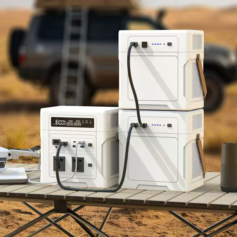 LiFePO4 Portable Power Station 1000W 902WH Mobile Power Supply Solar Generator 5