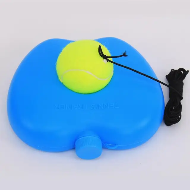 Tennis Trainer Rebound Ball Professional Tennis Trainer Bounce Ball Kit With Base Tennis Drills Equipment Lightweight Practice 2