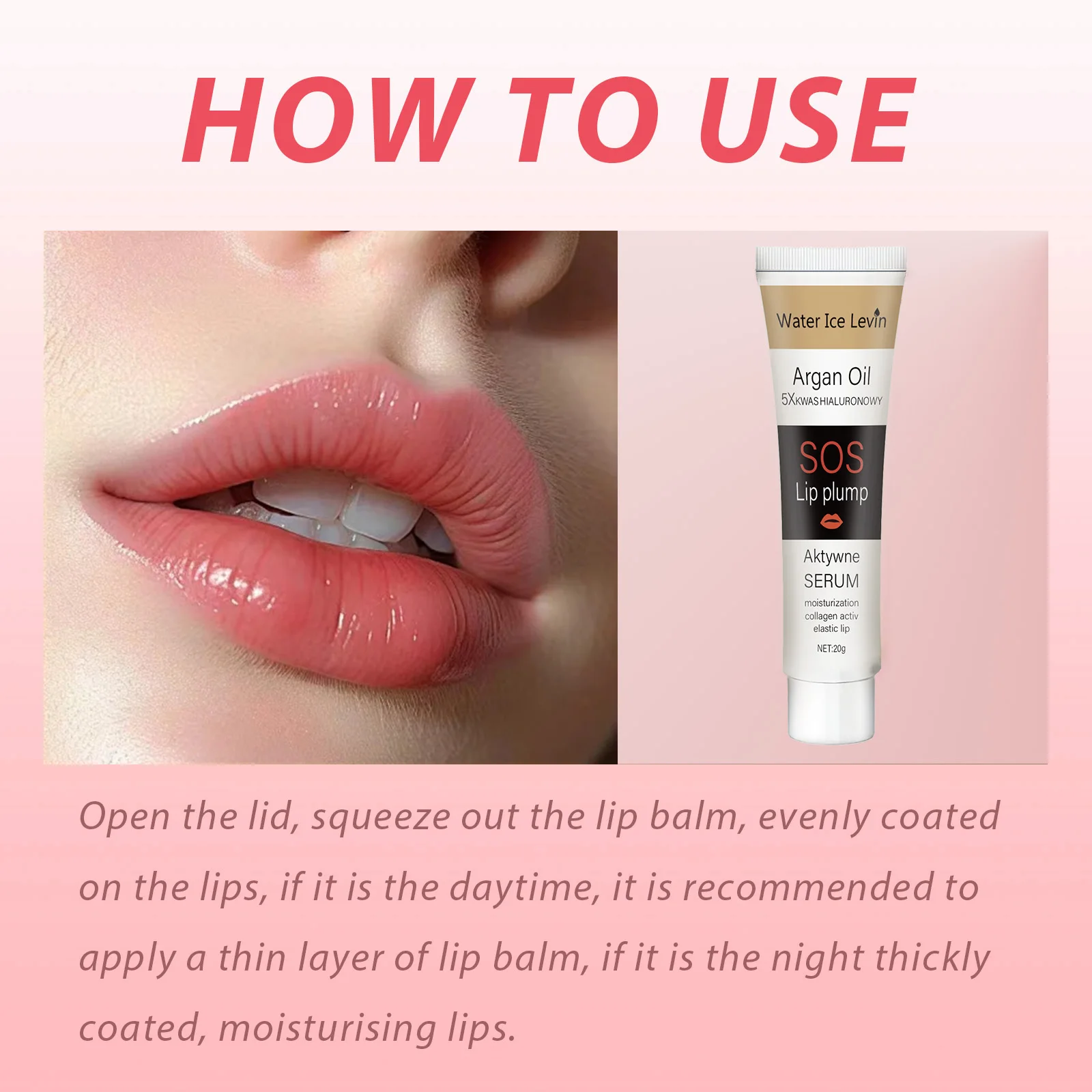 Moisturize Lip Balm Lipstick Hydrate Cute Girl Plump Lip Water Light Lip Glaze Makeup Korean Lipstick Cosmetic 3