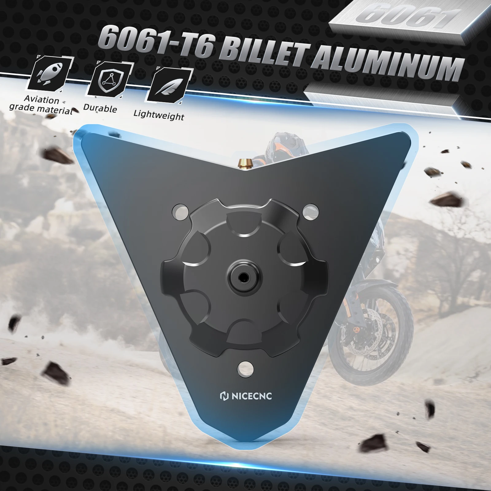 Für KTM 690 Enduro R SMC R 2008-2018 Motorrad Kraftstoff Hals Kappe Abdeckung Keyless Öl Kraftstoff Tank Abdeckung 690 enduro/R SMC/R 690 Enduro R – Detail 5