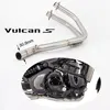 Motorcycle Exhaust Modified Front Pipe For Kawasaki Vulcan S 650 650s 650 S VN650 EN650 vulcan s 650 exhaust header