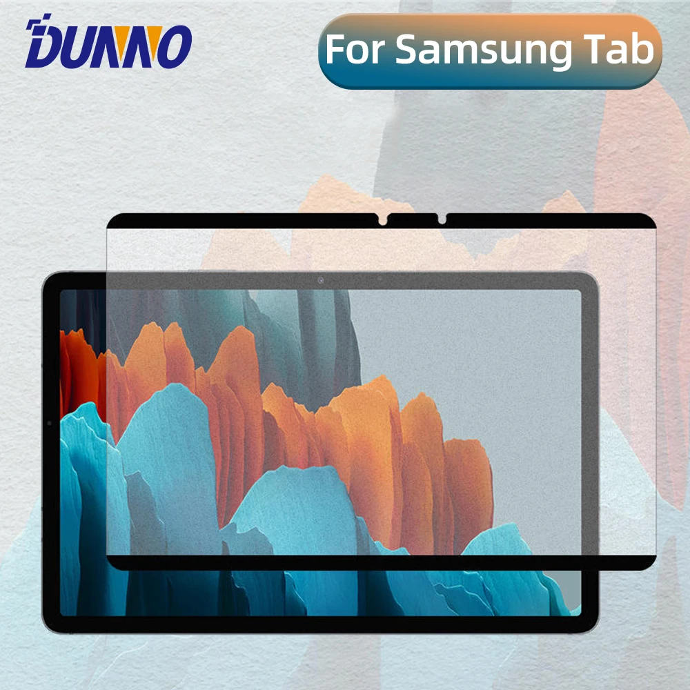 Filme de Desenho Pet Fosco Magnético Filme de Tela de Papel para Samsung Galaxy Tab s8 Plus 12.4 s7 ef s9 s8 s7 11in s6 Lite a8