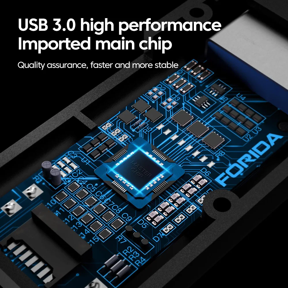 USB 3.0 고속 카드 리더, 마이크로 SD TF 메모리 카드, PC 노트북 액세서리용 고속 카드 리더 어댑터, 2 인 1