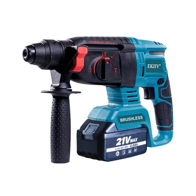 EKIIV Hot Sell SDSplus rechargeable rock breaker rotary hammer drills