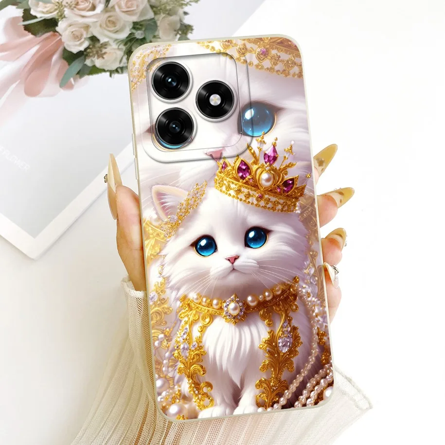 Cute Cat Duck Rabbit Soft Candy Silicone Shockproof Case Cover