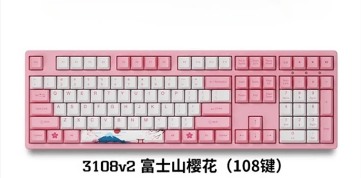 ECHOME Sakura Mechanical Keyboard 3108V2 65%Japan Mount