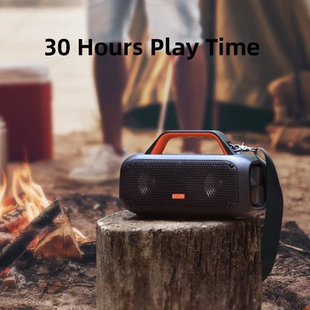 DOSS Portable Speaker Bluetooth 5.2 Powerful 60W Stereo Bass & Subwoofer Sound Box Outdoor Camping Waterproof Wireless Speakers 5