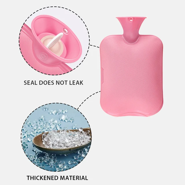 1000/2000 Ml Téli Hidegbiztos Lóhere Forróvízi Táska Vízmelegítő Kézzel Plüss Szuper Rugalmas És Nyomásálló - Image 6