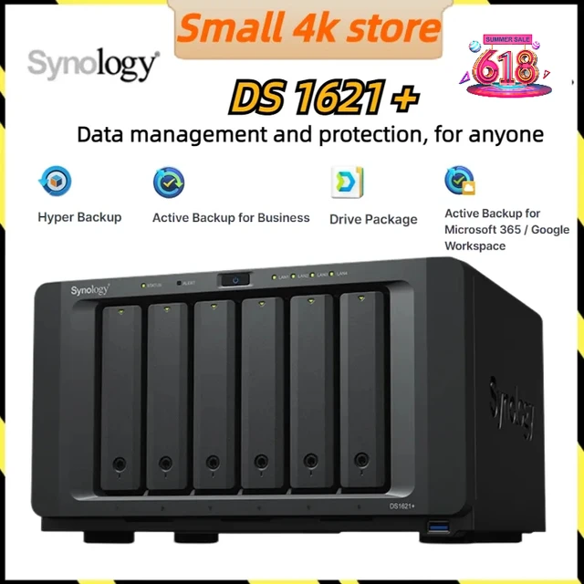 Synology DS1621+ - 6 Baies - Serveur NAS Synology 