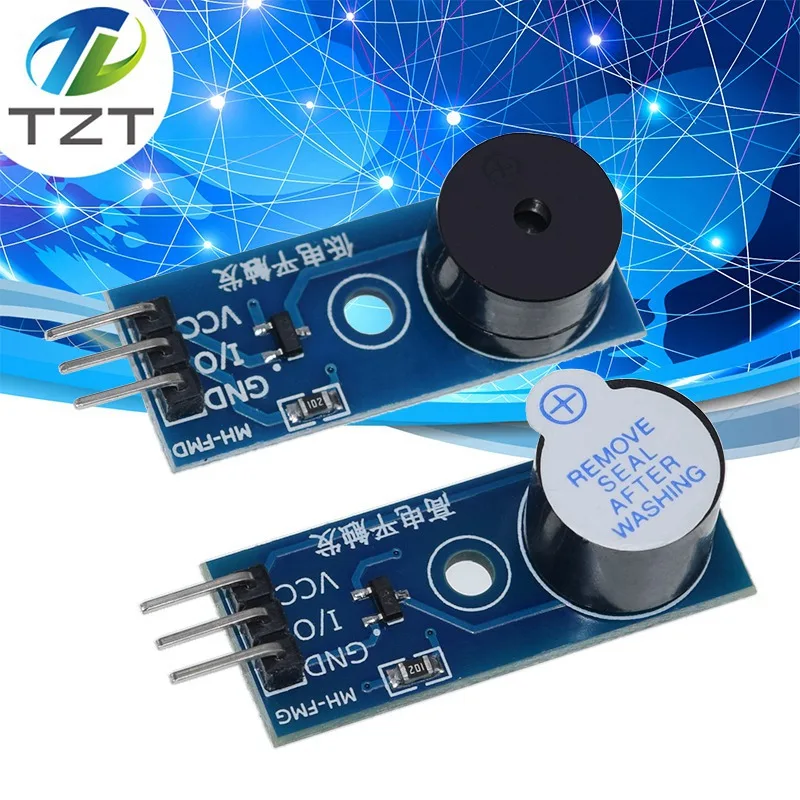 High Quality Active / passive Buzzer Module for Arduino New DIY Kit Active Buzzer Bow Bevel Modules For Arduino