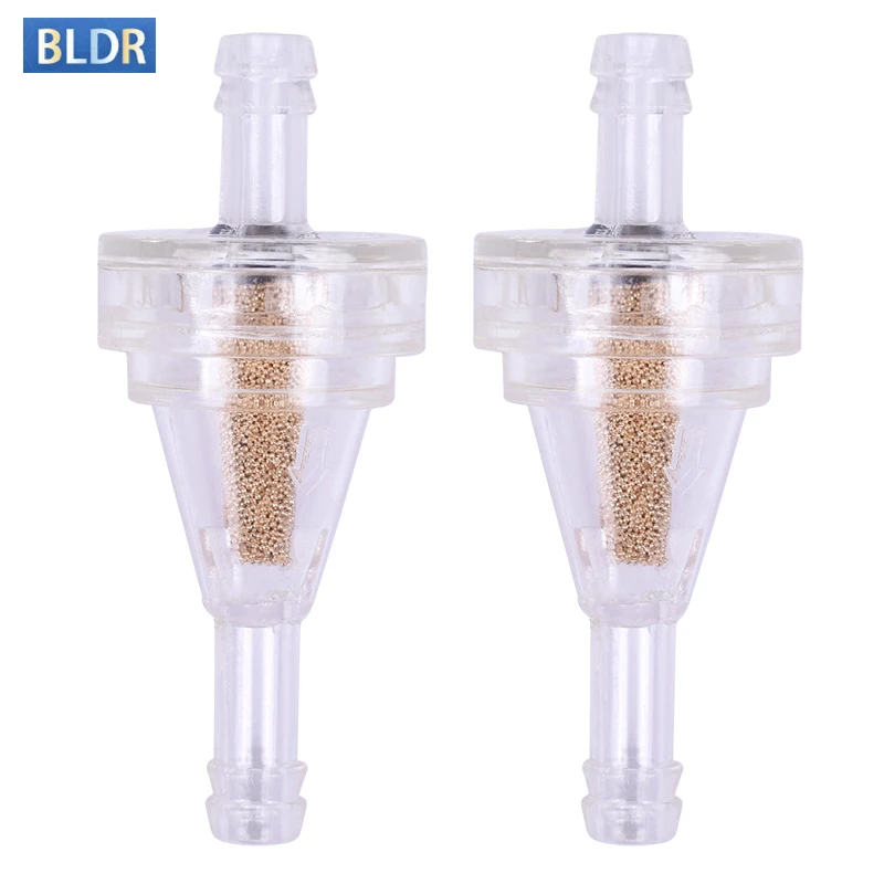 

2pc 6mm Motorcycle ATV Bike Petrol Gas Gasoline Liquid Oil Cup Fuel Filter for Suzuki for Kawasaki for Yamaha Fot KTM for Ducati