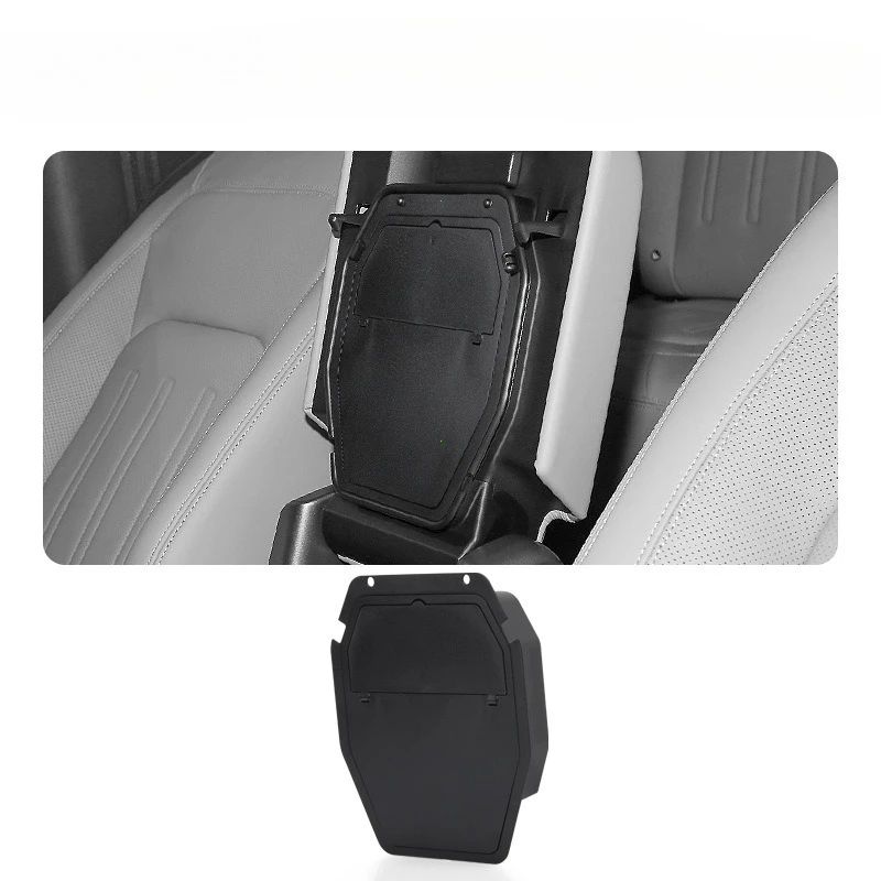Enhanced Center Console Hidden Organizer Tray with Layered Storage