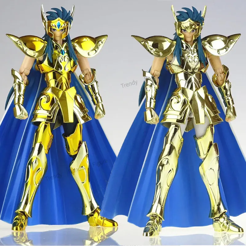 

In Stock CS Model Alloy Saint Cloth Warrior Myth Gold EX Aquarius Camus Pu Color 24K Free Glacier Face Sculpture