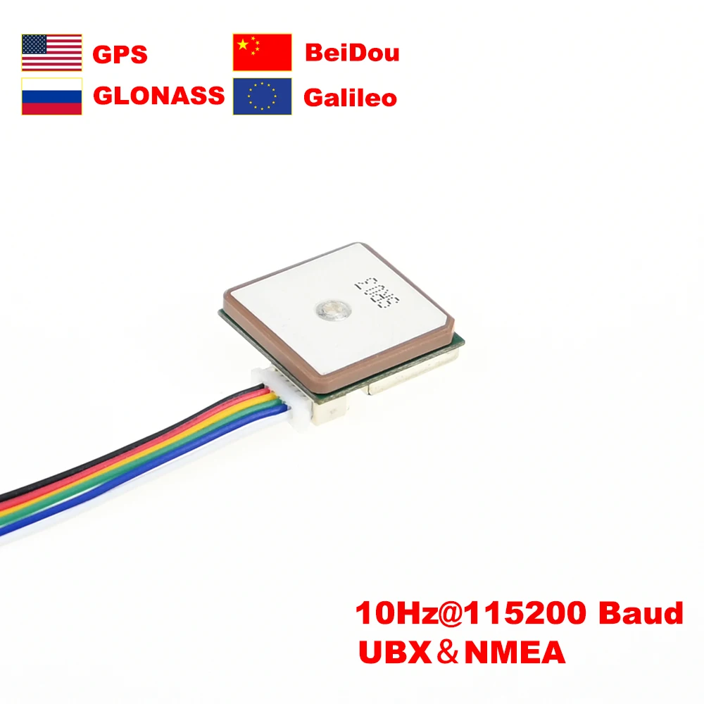 QUESCAN 18mm * 18mm M10SD 10Hz FPV GPS ,  Betaflight INAV BF F4F7H7 GPS GLONASS Galileo BeiDou ű  ħ 