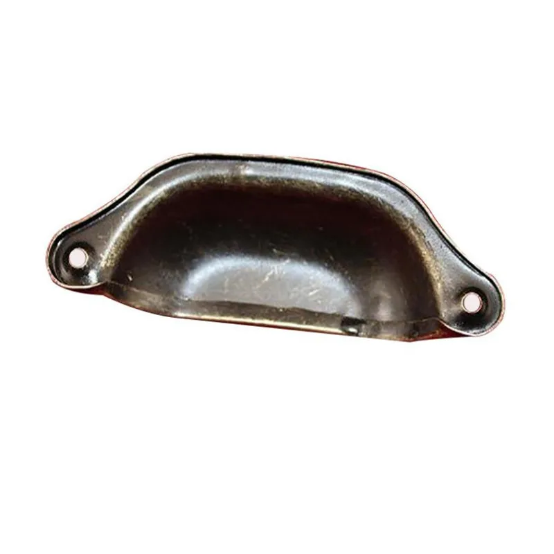 maçaneta, bronze antigo Shell Pull, botões de