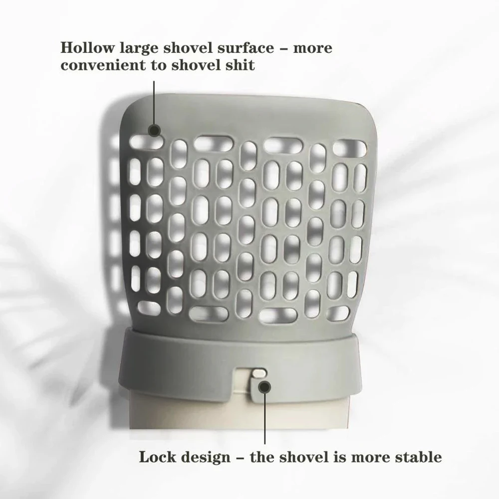 Self-Cleaning Cat Litter Shovel Scoop for Litter Box Cleaning