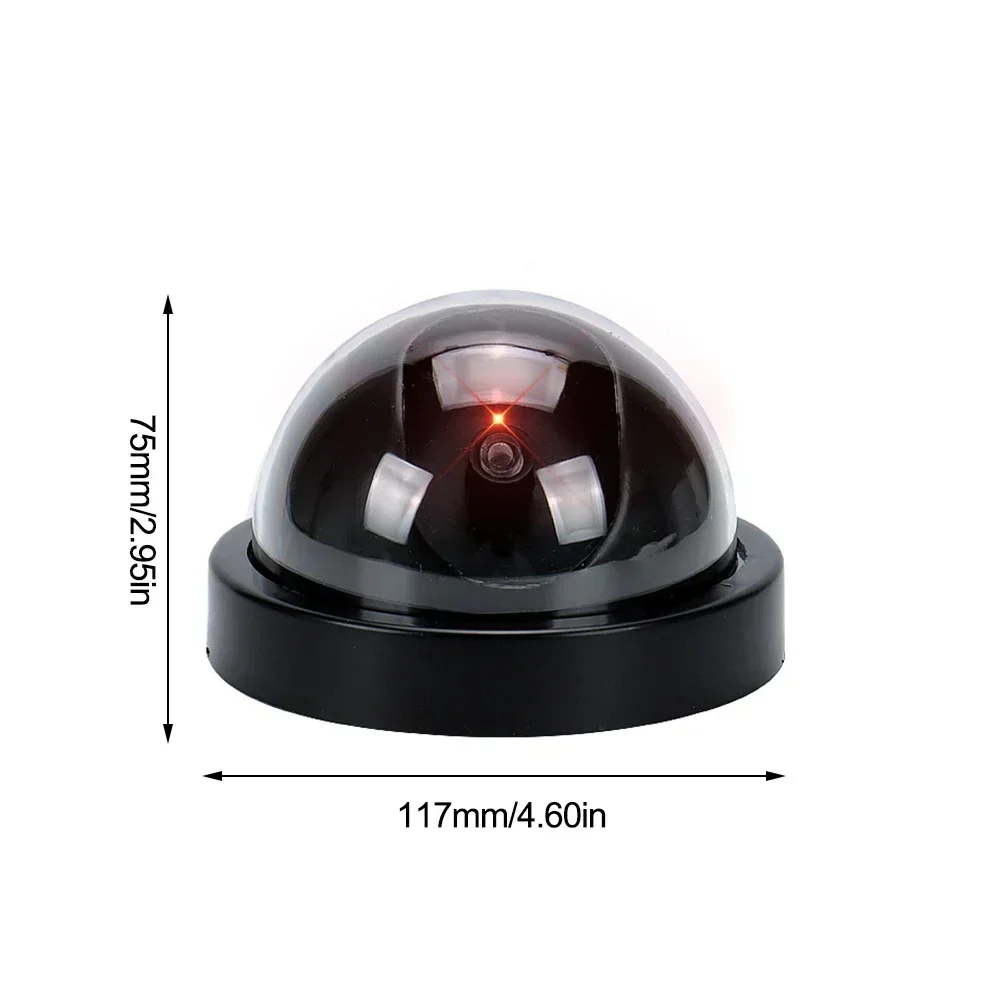 Dummy Fake Security CCTV Dome Camera Flashing Red LED Light Security Outdoor Home Warning Home Surveillance surveillance camera solar security camera