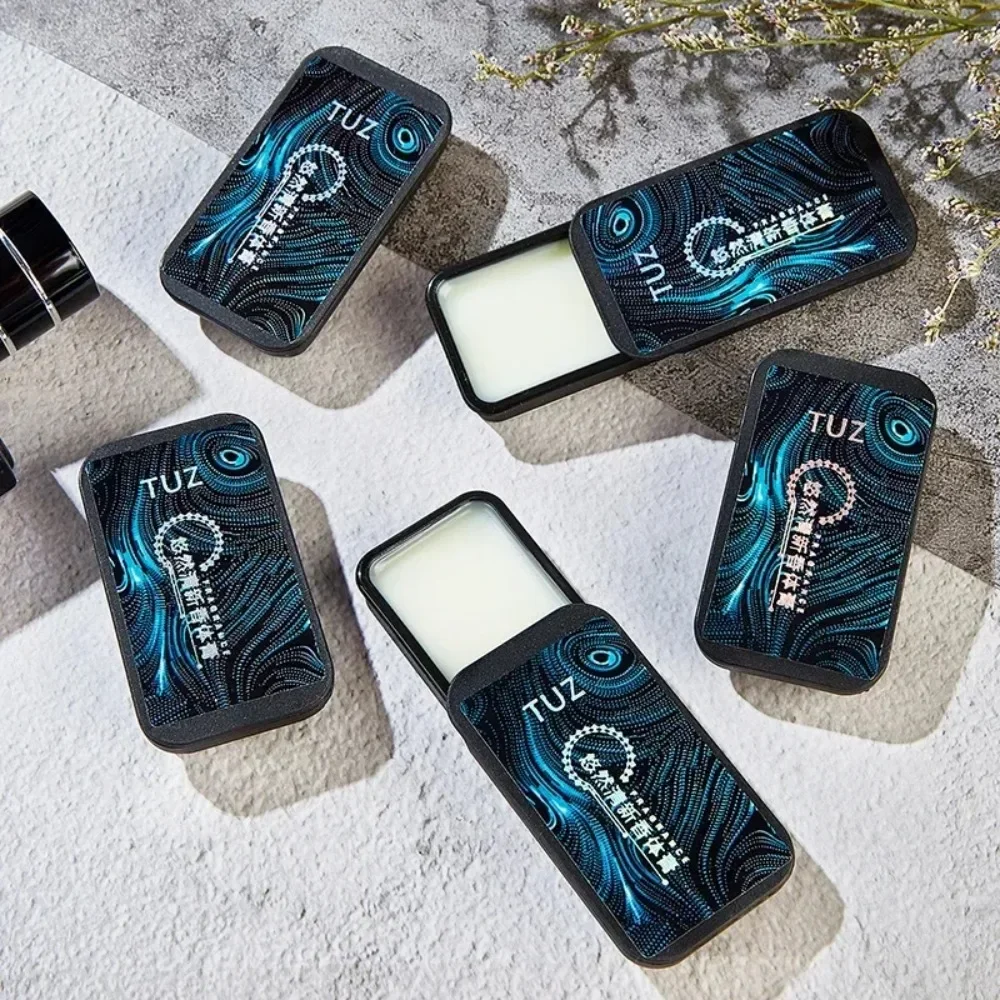 Men Ladies Solid Perfume Balm Natural Fresh Fragrance Body Antiperspirant Portable Gift Deodorants For solid perfume