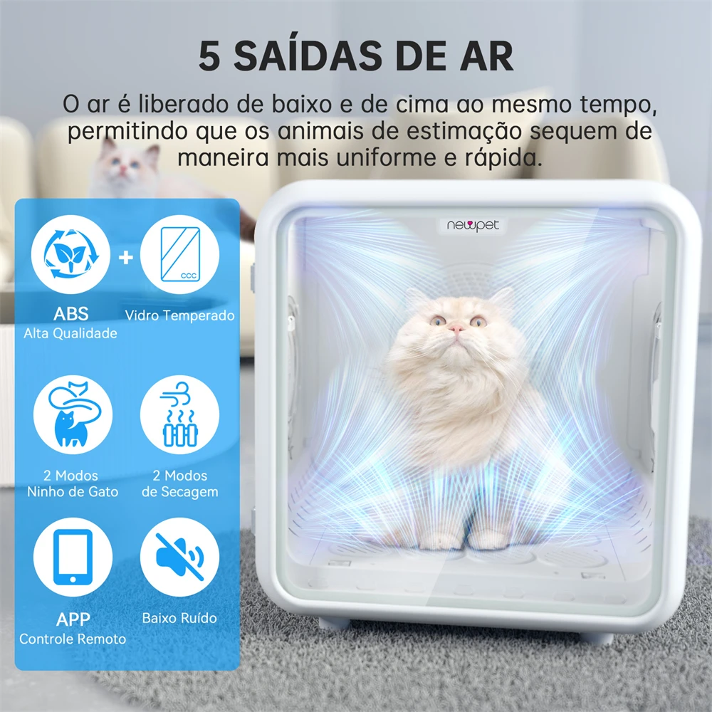 Secador Inteligente para Cães e Gatos 3 S62a7a7d6aa7748d393d2dde58e95523dr