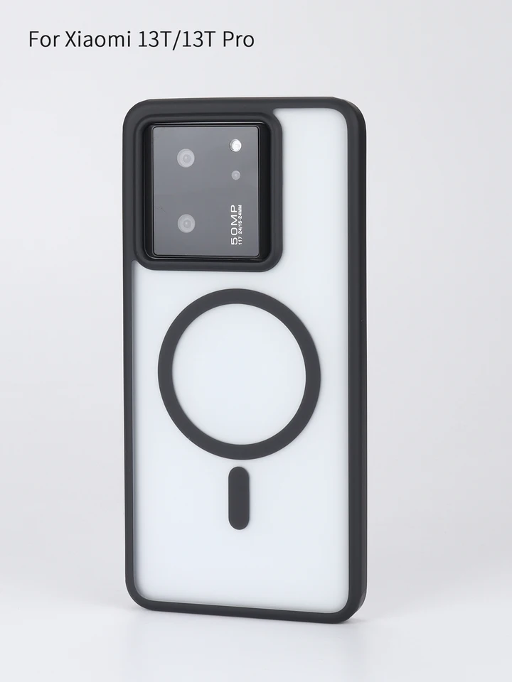 Lanhiem Coque Pour Xiaomi 13T, Coque Pour Xiaomi 13T Pro Avec Verre Trempé, Etui En Cuir PU