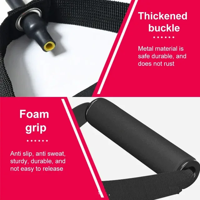 5 Levels Resistance Bands with Handles Training Resistance Pull Up Band Gym Resistance Band Exercise Rubber LLD07 4