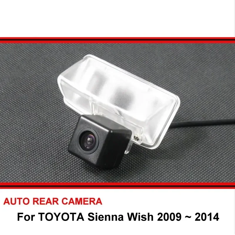 

For TOYOTA Sienna Wish 2009 ~ 2014 HD Car Vehicle Backup Cameras CCD Night Vision Rear View Camera Bracket Waterproof