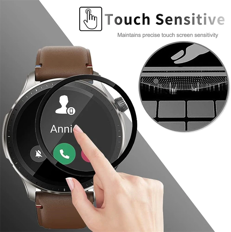 Premium 3D Curved Anti-Scratch Screen Protector Films - Pack of 1-3