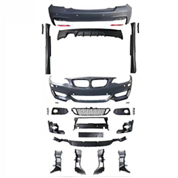 

Комплект кузова M2 CS для BMW 2 серии F22 F23 To F87, аксессуар для тюнинга переднего бампера, заднего диффузора, брызговика, боковой юбки, автозапчасти