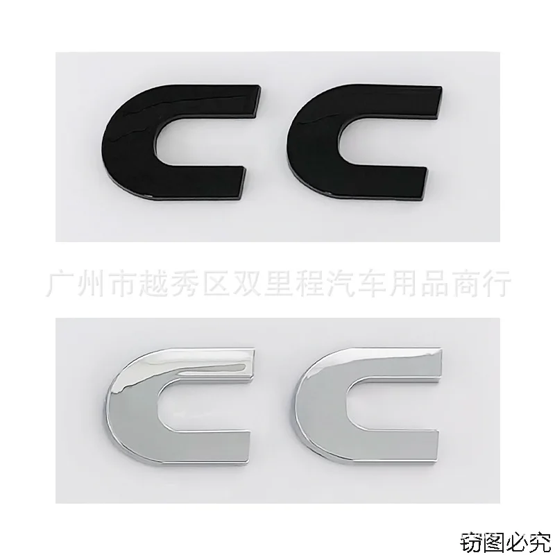 Adatto Per Veicoli Volkswagen Cc Con Etichette Di Modifica Dello Spostamento, Etichette Per Bagagliaio, Etichette Laterali Ed Etichette Per La Decoraz