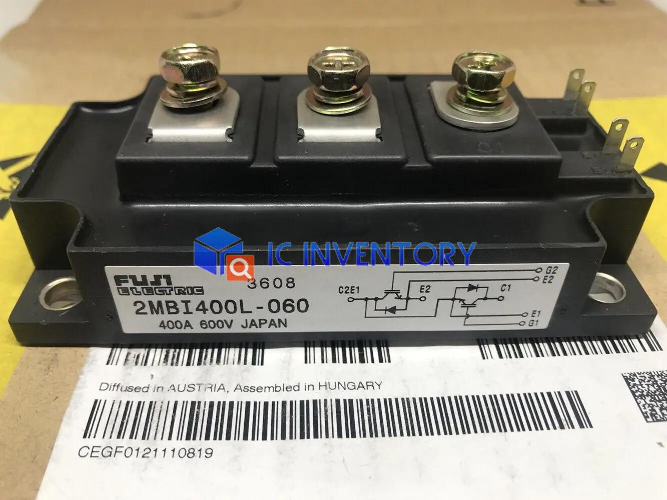 

1PCS Fuji 2MBI400L-060 Power Module Supply New 100% Quality Guarantee