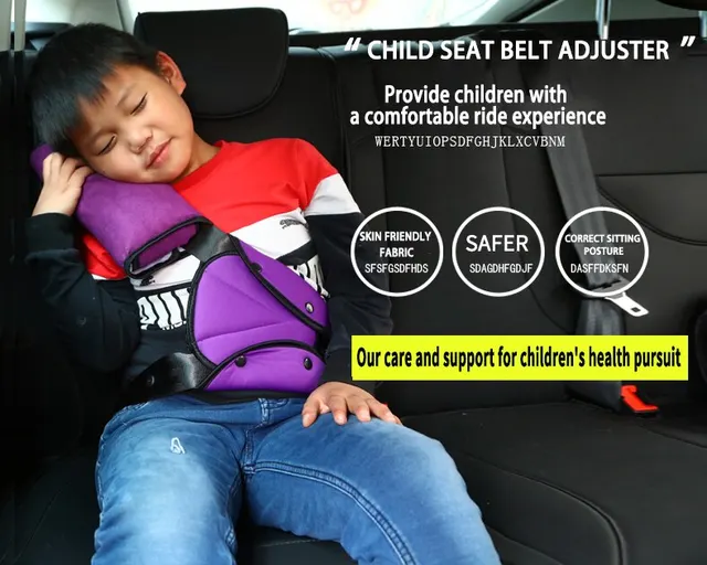 Kinder-Sicherheits gurt-Einstell halter Auto Anti-Hals-Hals-Baby-Schulter-Abdeckung  Sicherheits gurt für Kinder Sicherheit neu - AliExpress