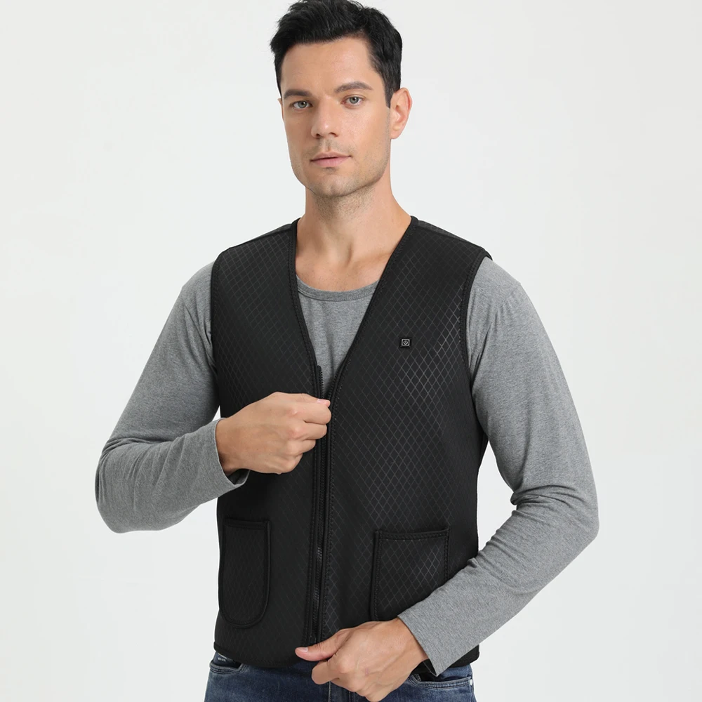 Heated jacket Heated vest men's Heating clothing heated jacket women USB Heating Keeping Warm FullBody Clothes 5/9 Areas