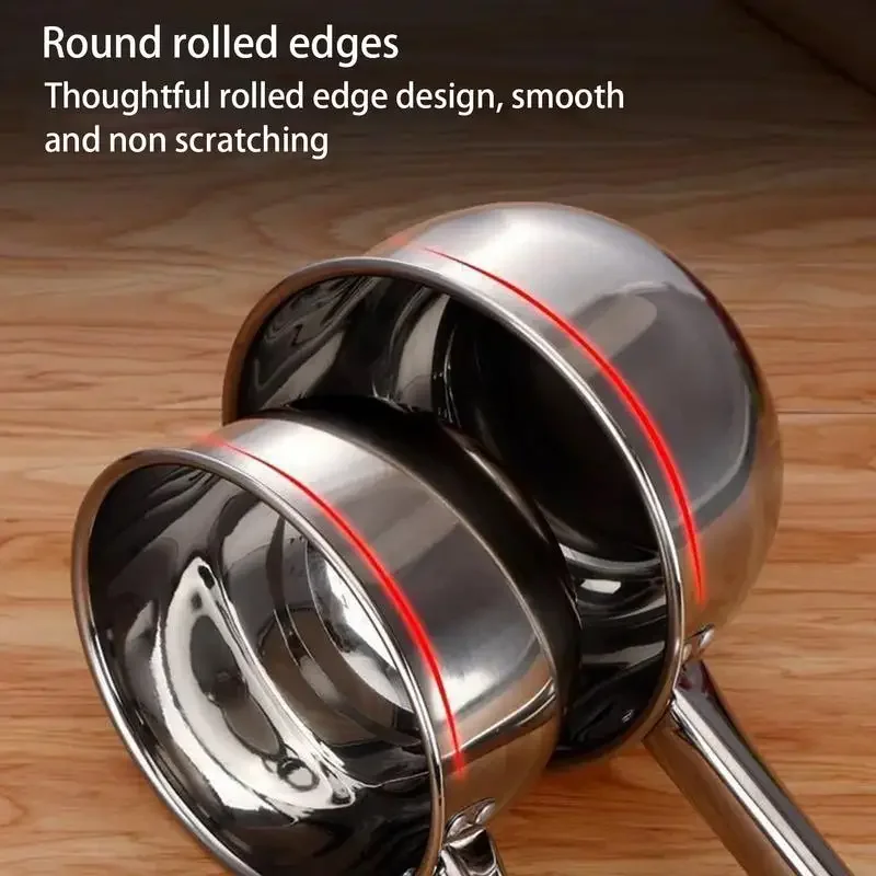 Stainless Steel Ladle Food Grade Thickened Ladle Household Kitchen Water Scoop