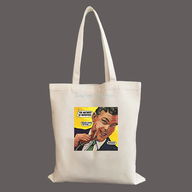 Vintage Graphic the mothers of invention Canvas Fashion Shoulder Bag