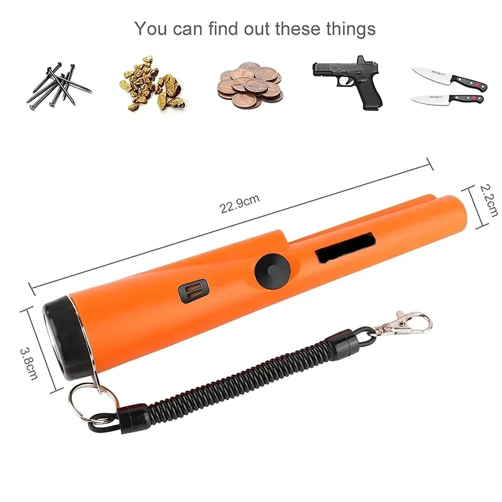 Professional Metal Detector pointer pinpoint Waterproof Handheld Metal Detector for Metal Coin Gold 2
