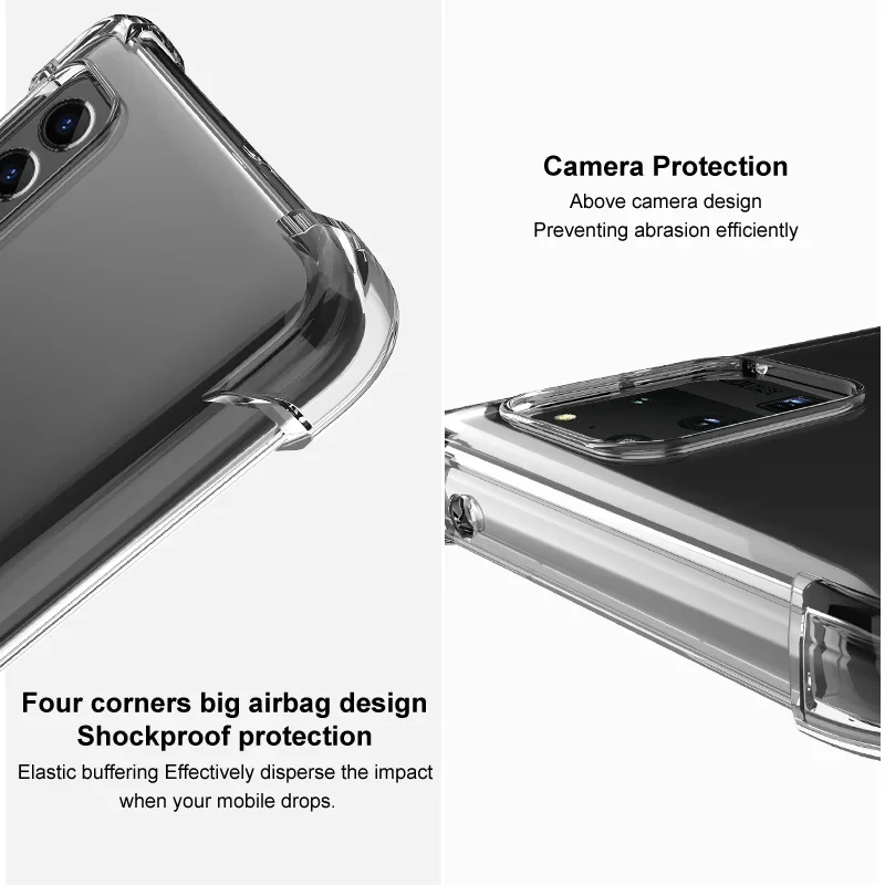 IMAK 360° Protective Crystal Soft Back Case