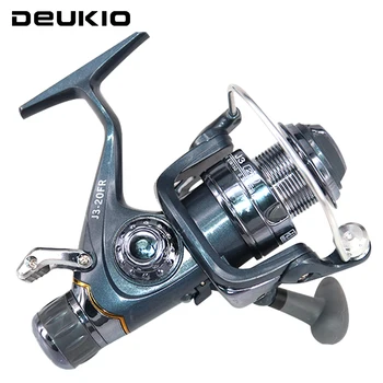 DEUKIO J3FR Spinning Fishing Reel Front and Rear Drag System Gear Ratio 5.5:1 Max Drag 8KG Freshwater Carp Fishing Reel Coil 2