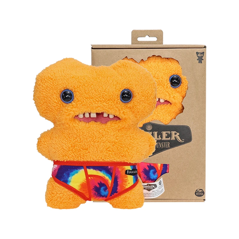100% オリジナルファグラーおかしい醜いモンスターぬいぐるみ古い歯