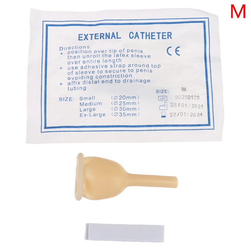 Male external catheter medical sterilized latex catheter urine collector elderly male urine catheter