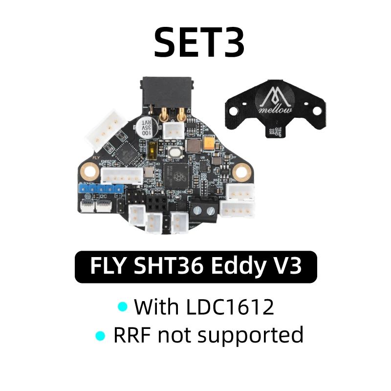 Mellow Fly SHT36 V3 クリッパー/RRF Canbus/RS232 ボード互換