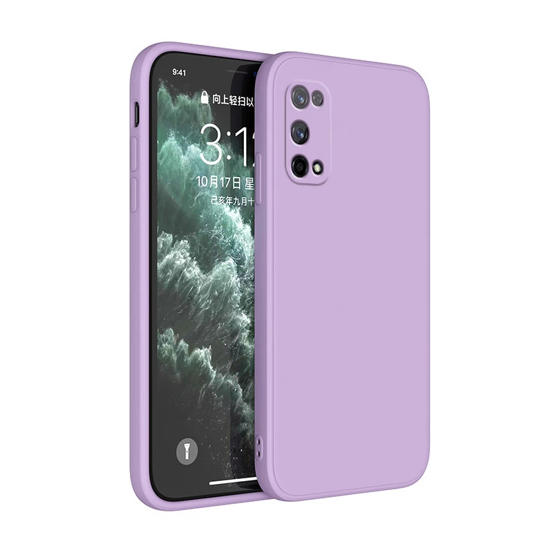 Luxury Matte Silicone Phone Case - Classic Design