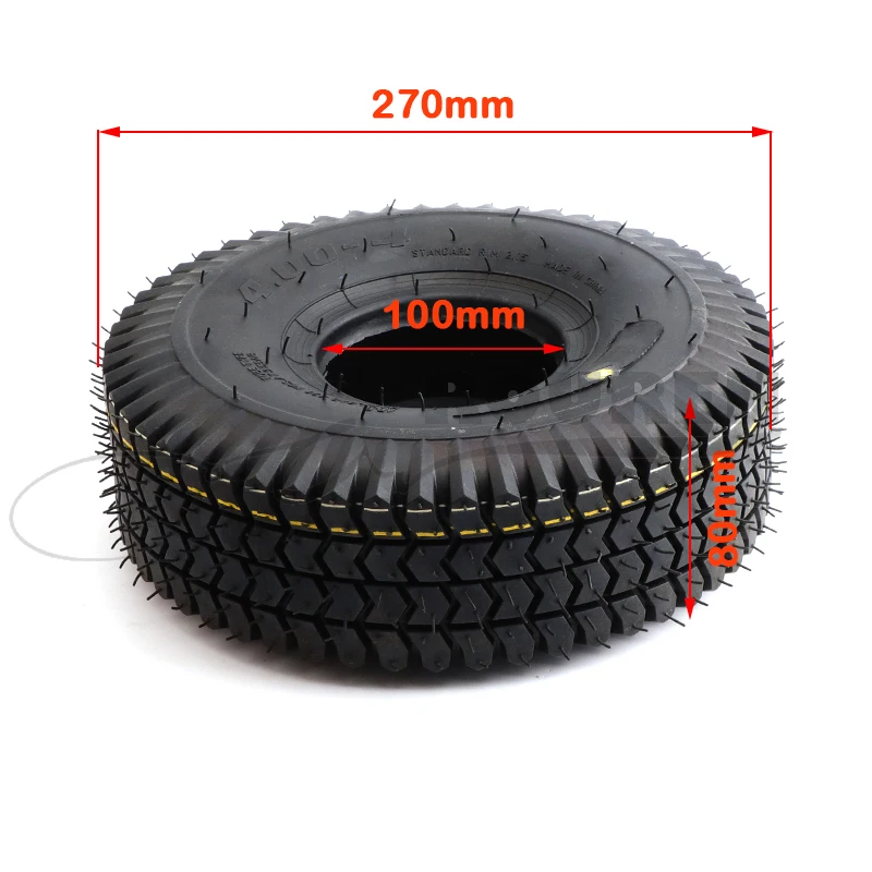 4.10/3.5-4 4.00-4 Heavy Duty Inner Tube Outer Tyre For Goped Scooter BladeZ Moby wheels 4 Inch Innertube Go Kart Karting ATV UTV