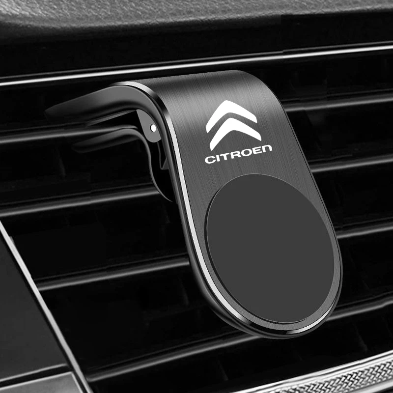 Sleek Metal Magnetic Car Phone Holder - Premium Car Styling Accessory