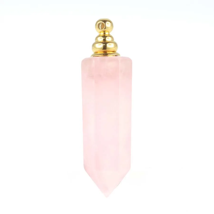 Hexagonal Crystal Perfume Pendant 4