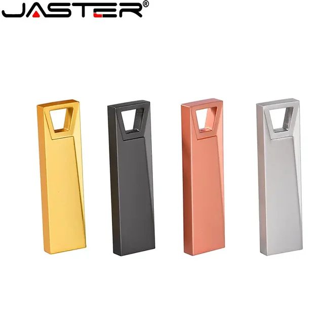 Pen Drive JASTER: O Armazenamento Compacto e Elegante para Suas Necessidades Digitais 6 Armazenamento Externo JASTER USB Flash Drive Mini Metal 2.0