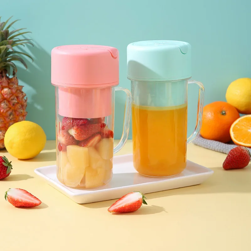

Mini Portable Electric Juicers Juicing Cup Fruit Orange Lemon Milkshake Blender Automatic Smoothie Fresh Squeezer Mixing Cup